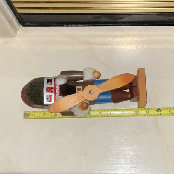 Holzkunst Christian Ulbricht of West Germany Aviator 11” Nutcracker - Picture 14 of 15